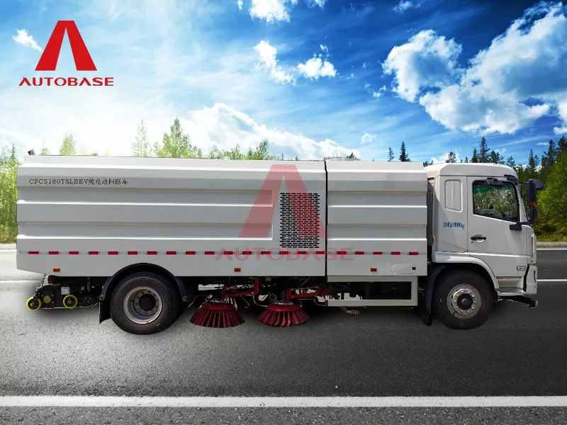 18 toneladas barredor de carretera