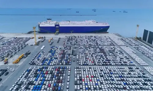 Construcción inteligente de la nueva ecología de exportación de automóviles de China