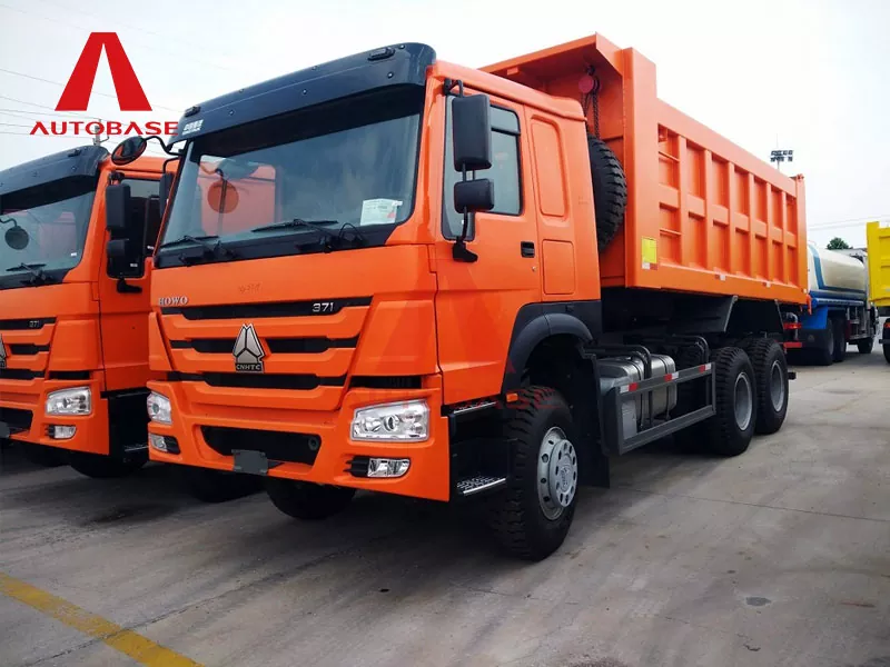 Sinotruk howo 6 × 4 camión volquete